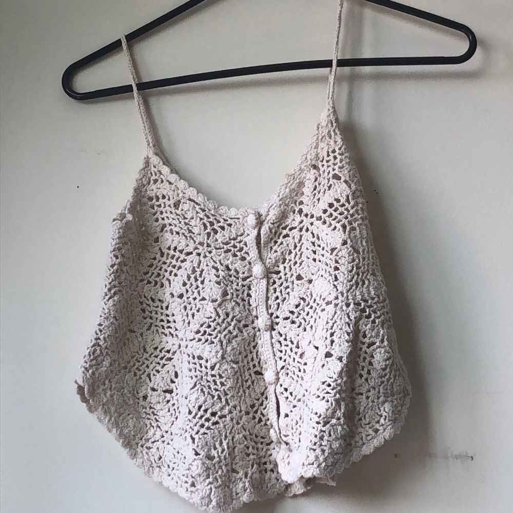Knit Crop Tank Top
